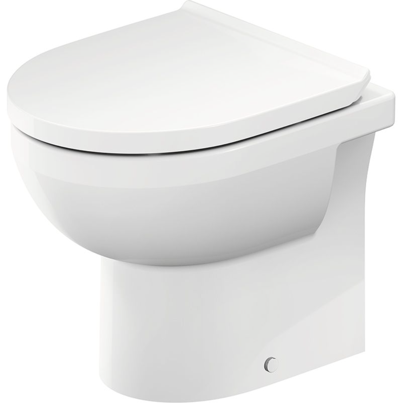 Duravit D-Code Floorstanding Toilet White High Gloss | Woodford Bathrooms