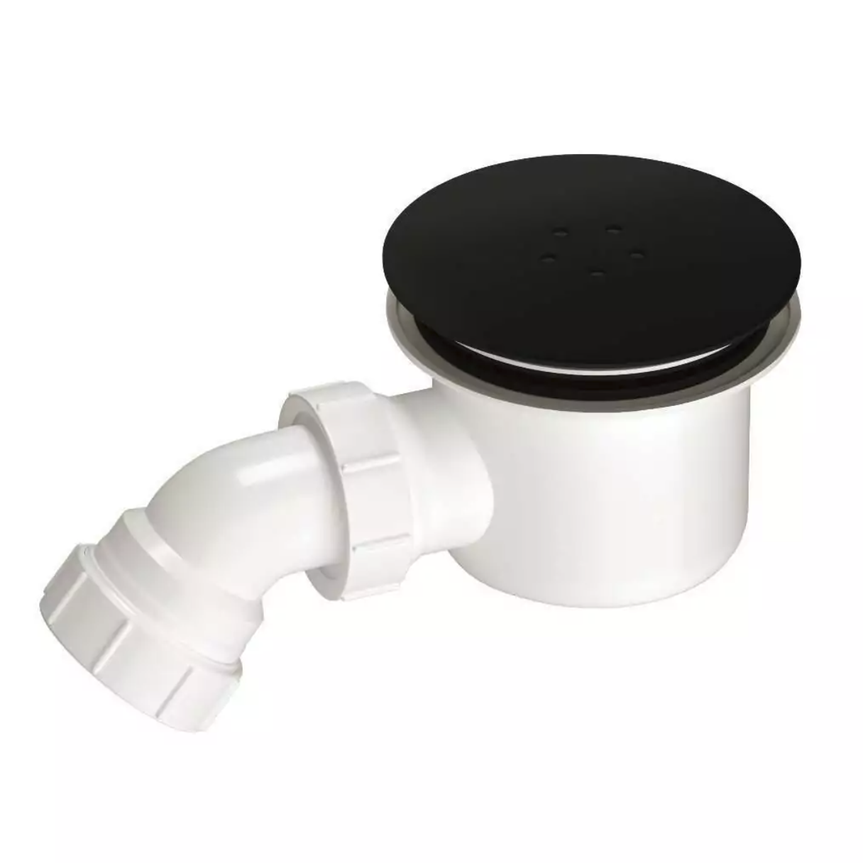 Matt Black Standard 90mm Shower Tray Waste