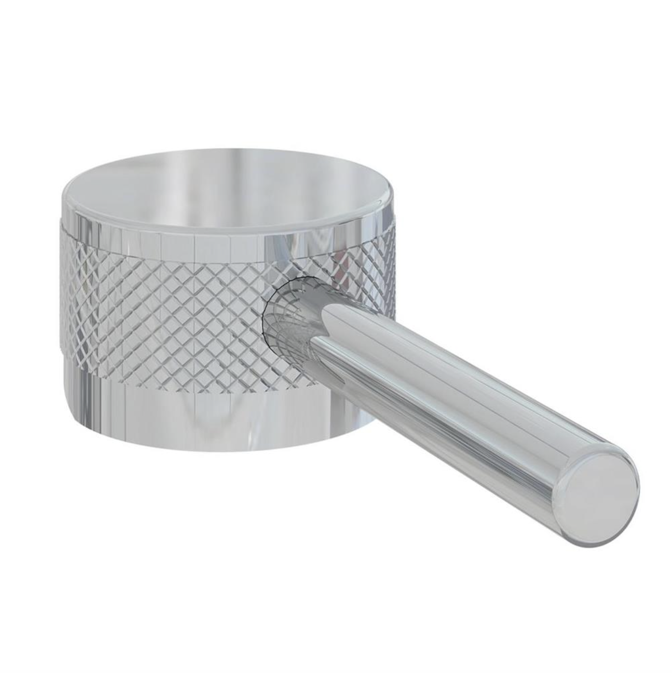 Meriden Full Knurling Tap Handle for Basin Tap - Chrome | Woodford Bathrooms