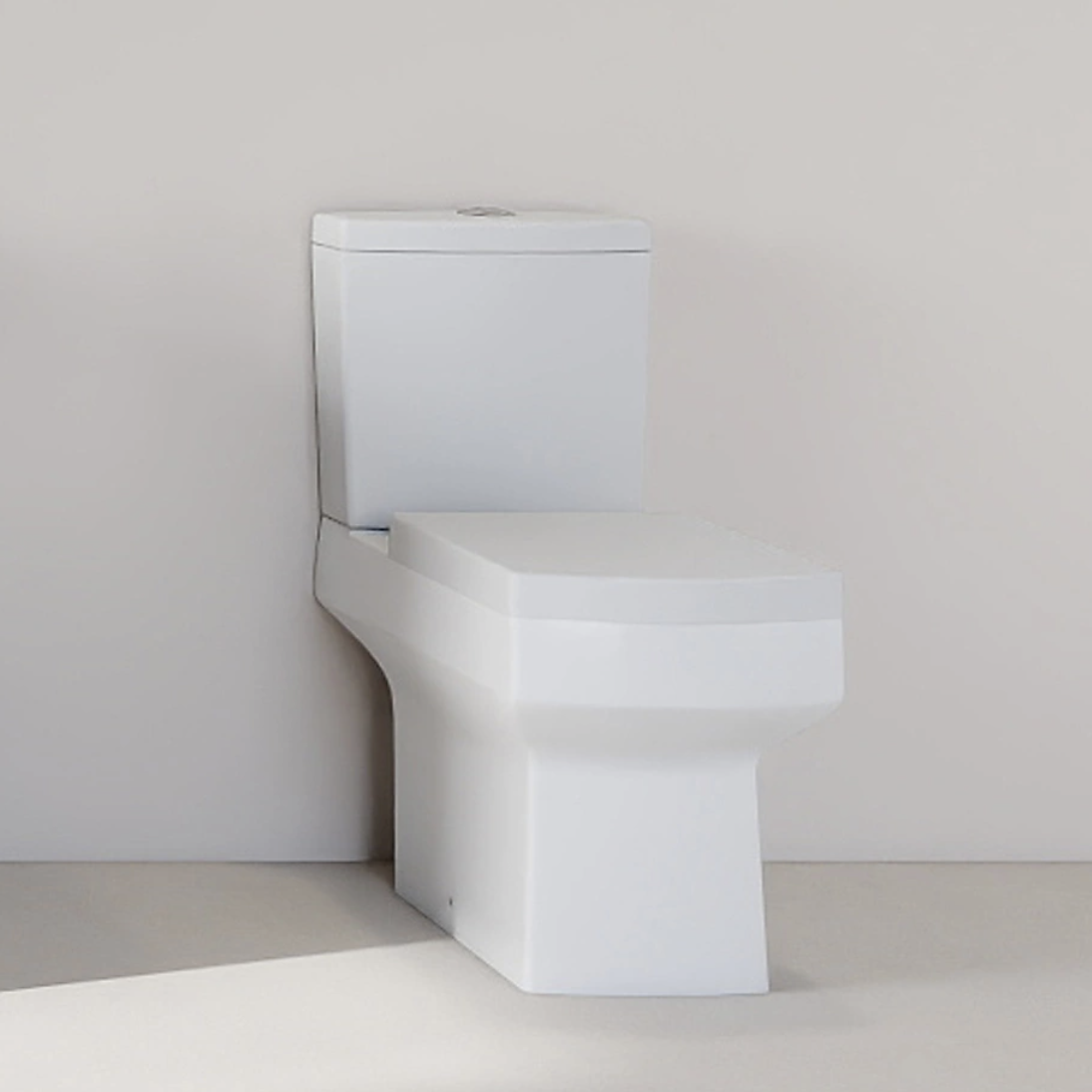 D Shape Open Back Toilet With Soft Close Seat & Cistern | Woodford Bathrooms
