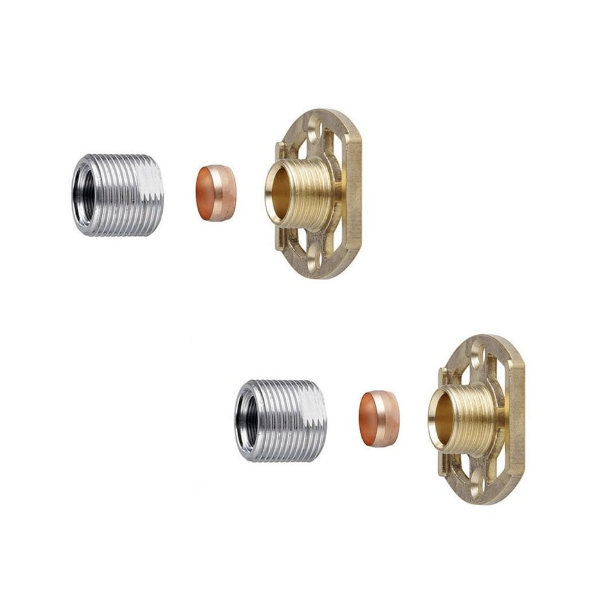 Fast Fix Brackets For Bar Showers - Pair | Woodford Bathrooms