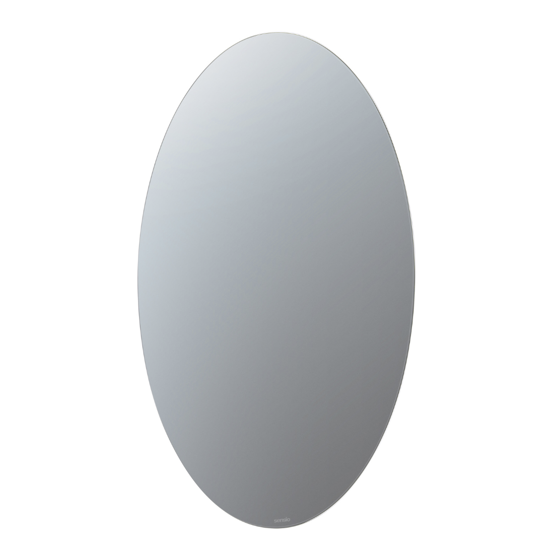 Sensio Lustro Oval Battery Powered LED Mirror 500x800x55 | Woodford Bathrooms