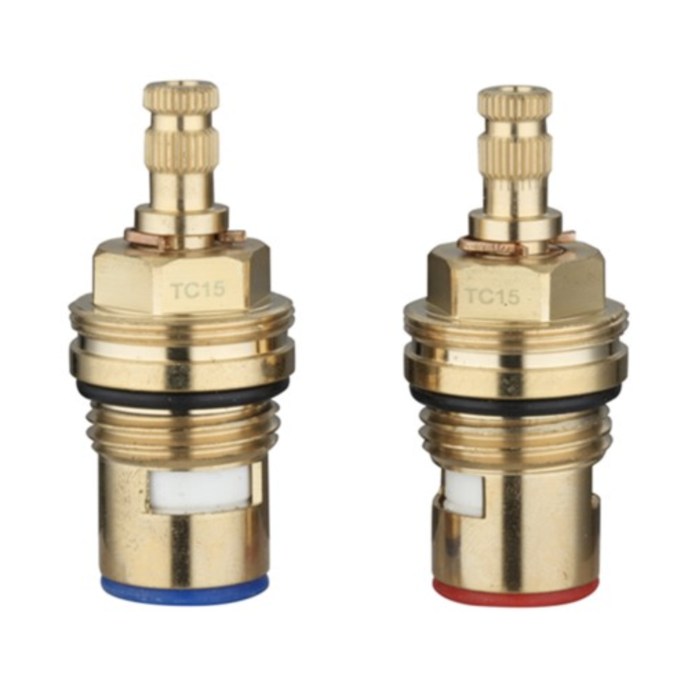 Keyplumb Tc15 Ceramic Cartridge - 1/2" - H/C Pair | Woodford Bathrooms