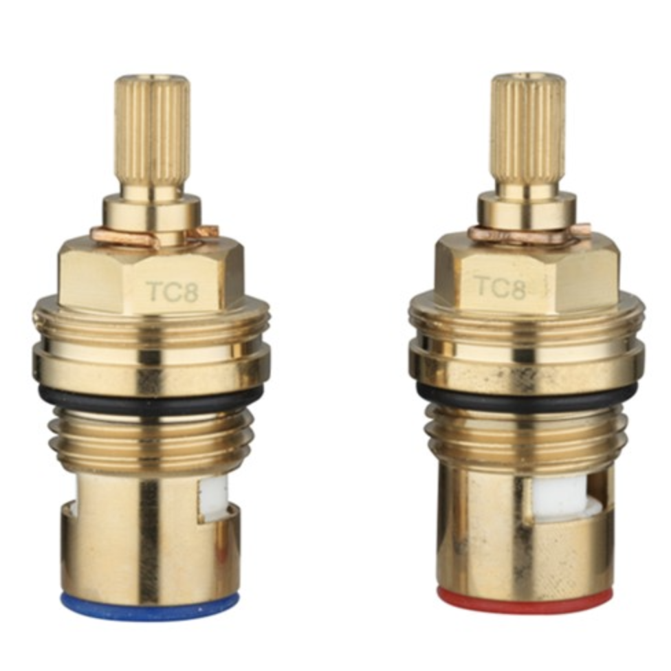 Keyplumb Tc8 Ceramic Cartridge - 1/2" - H/C Pair | Woodford Bathrooms