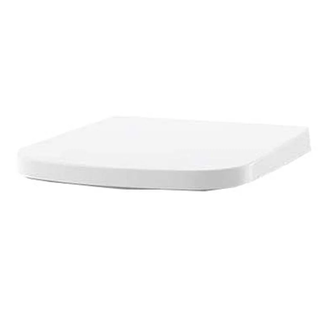 The White Space Anon Soft Close Seat - White | Woodford Bathrooms