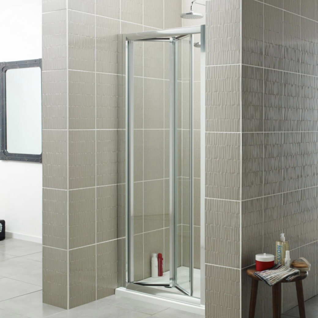 Kartell KV6 Bi-Fold Shower Door - 900mm | Woodford Bathrooms