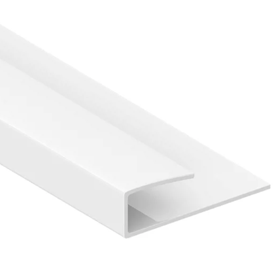 10mm ABS Trim End Cap - White | Woodford Bathrooms