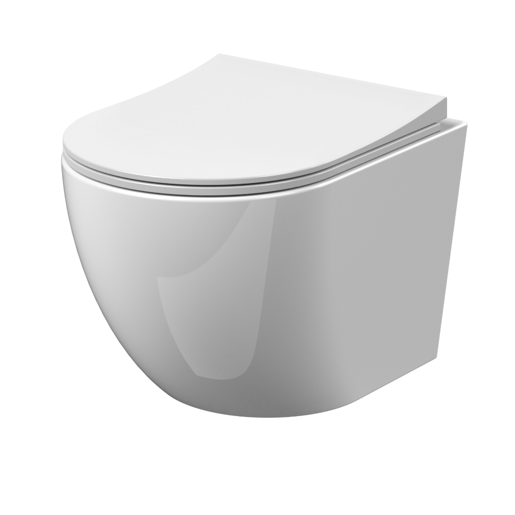 Wall Hung Pan & Soft Close Seat | Woodford Bathrooms