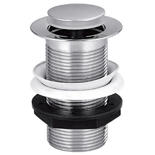 Keyplumb Push Down Clicker Waste Unslotted Aqs112 | Woodford Bathrooms