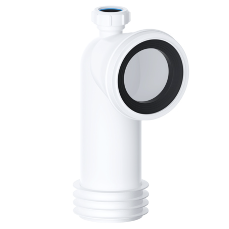 Viva Sanitary 90Deg Bend Wc Pan Connector (1" Adapter)