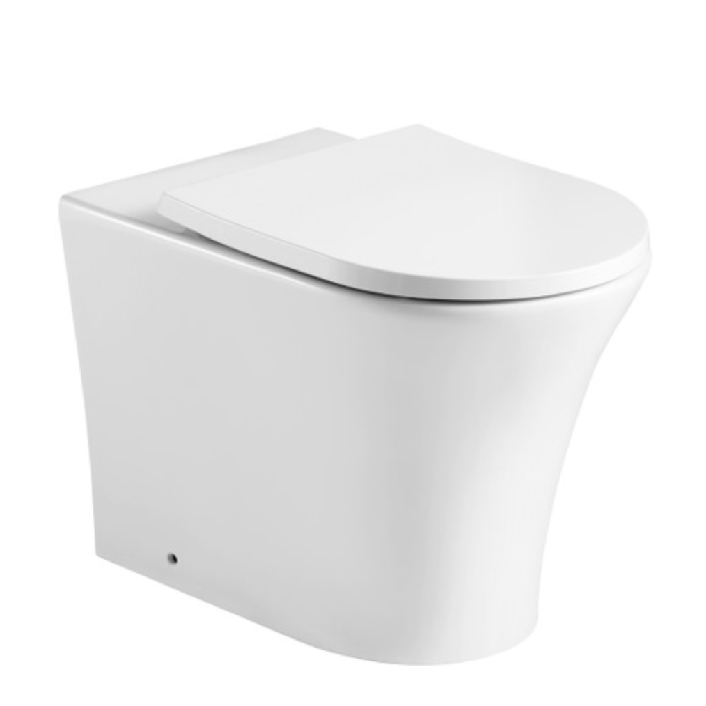 Kartell Kameo Back To Wall Rimless Wc Pan With Seat | Woodford Bathrooms