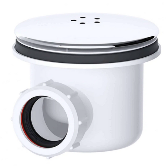 Viva Sanitary 40mm High Flow Shower Waste & Trap - Chrome