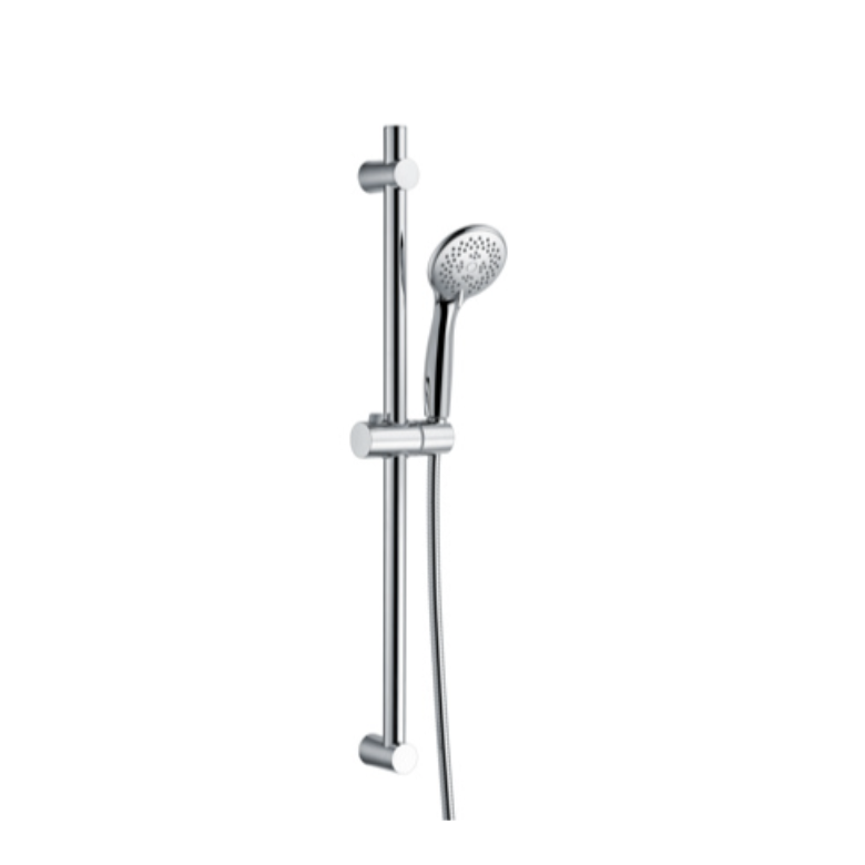 Bewl Round Riser Rail Kit - Chrome | Woodford Bathrooms