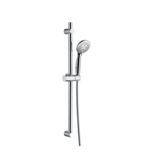 Bewl Round Riser Rail Kit - Chrome | Woodford Bathrooms