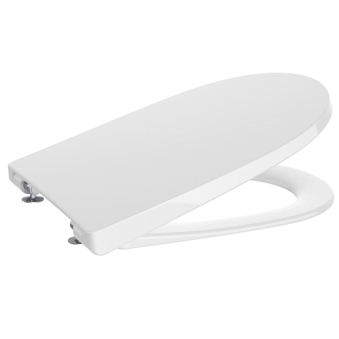 Roca ONA Soft close seat and covers - White | Woodford Bathrooms