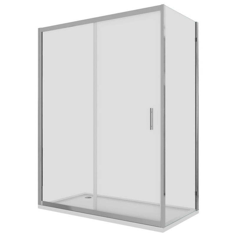 Arley Ralus 6 1300Mm Chrome Sliding Door | Woodford Bathrooms