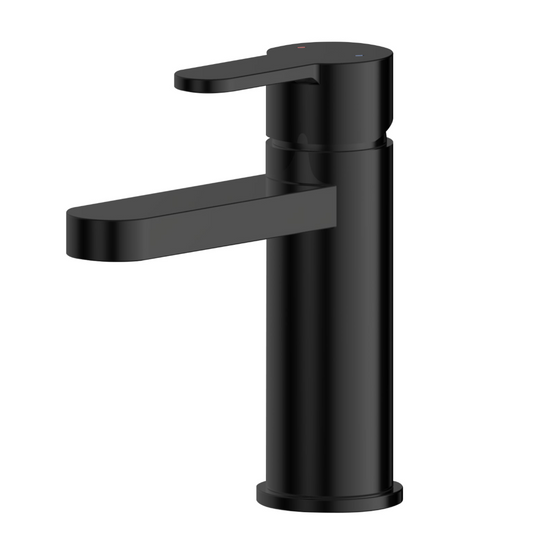 Arvan Mono Basin Mixer With Push Button Waste