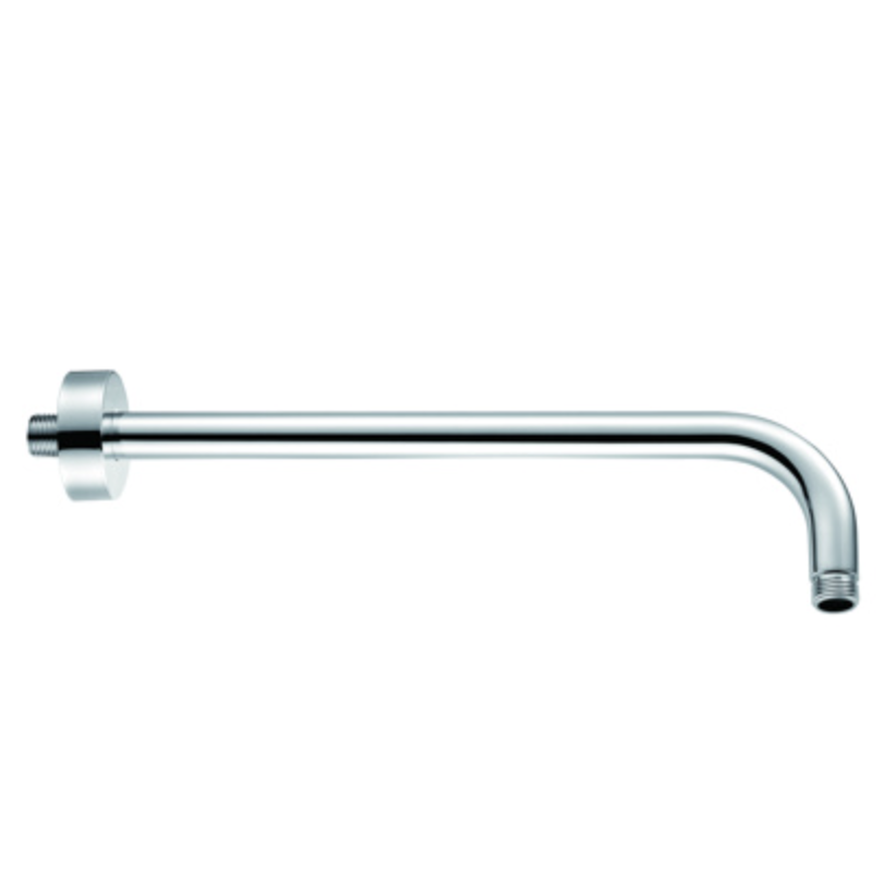 Bewl Round Shower Arm - Chrome | Woodford Bathrooms