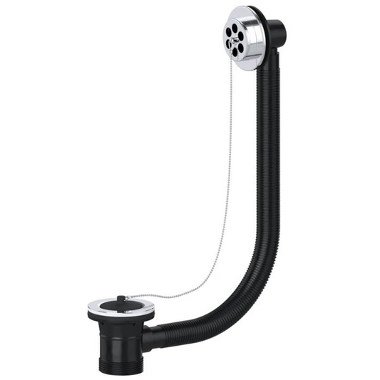 Viva Sanitary Combination 40mm Bath Waste & Overflow Chrome