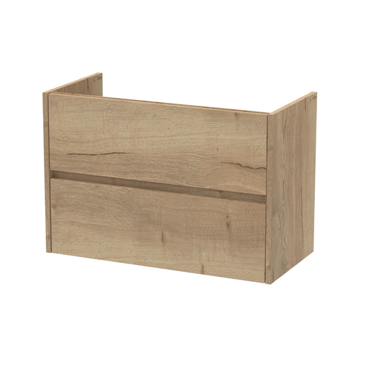 Components Wall Hung 2 Drawer Unit - 800mm | Woodford Bathrooms