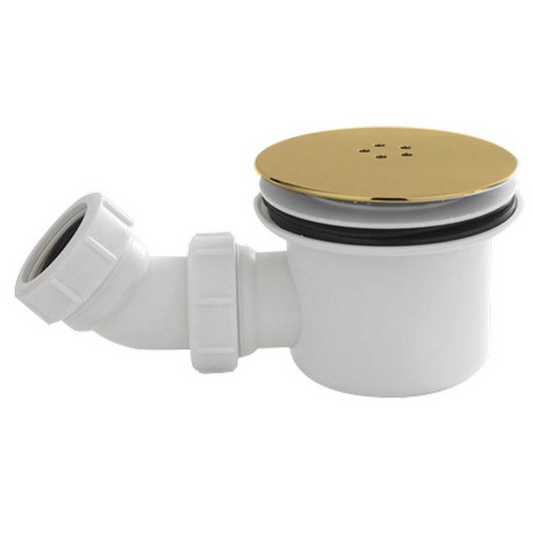Kartell 90mm Fast Flow Waste - Brass