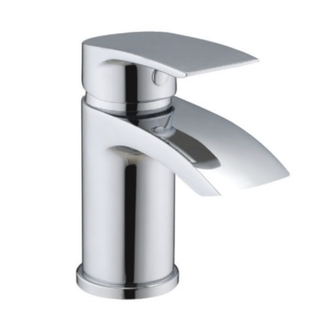 FLOW (Single Lever) - Basin Mixer with Basin Waste | Woodford Bathrooms