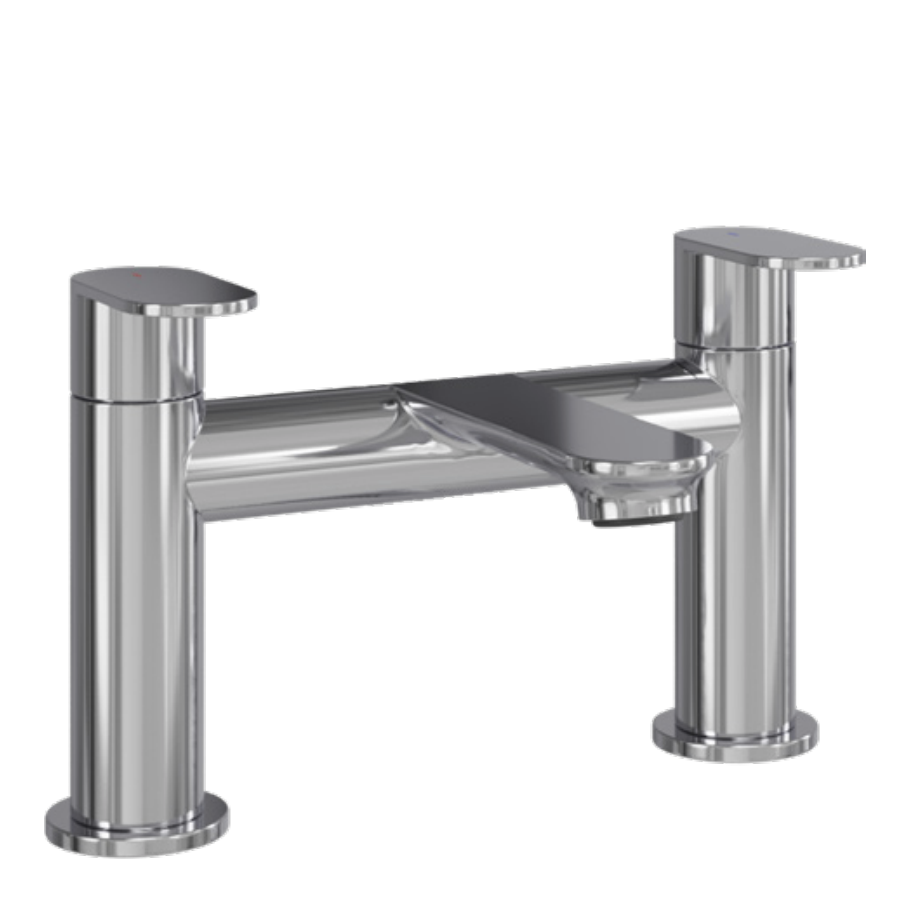 Flowline Bath Filler - Chrome | Woodford Bathrooms