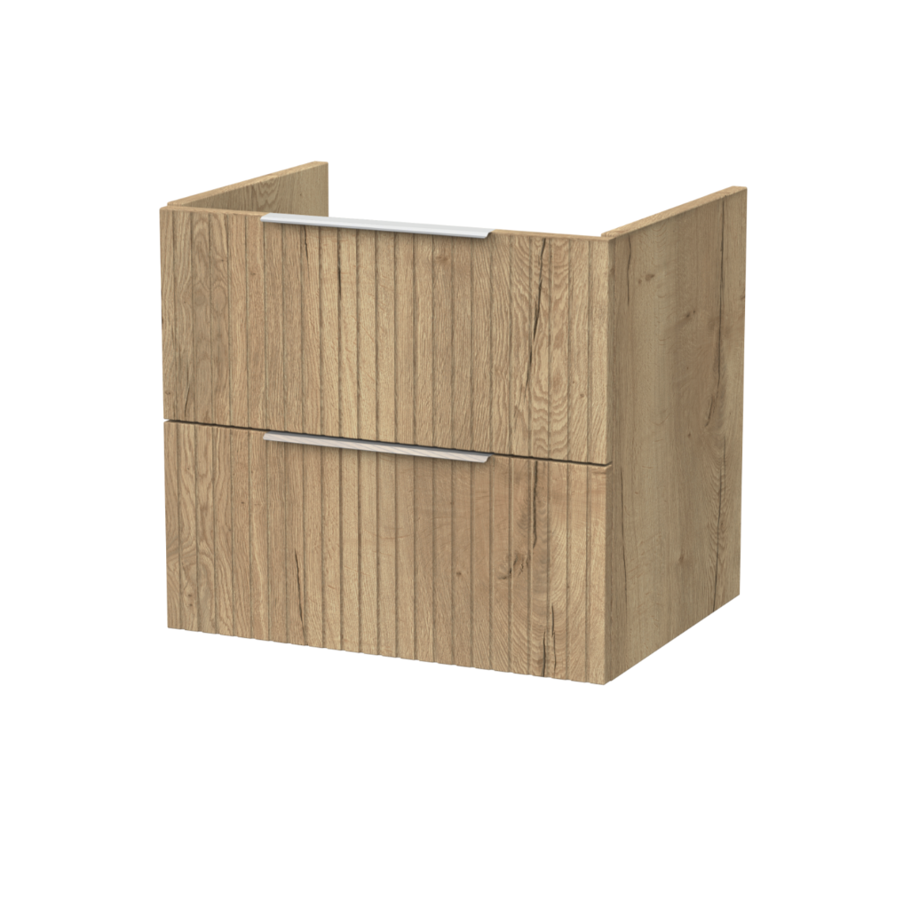 Flume 600mm 2- Drawer Wall Hung Unit | Woodford Bathrooms