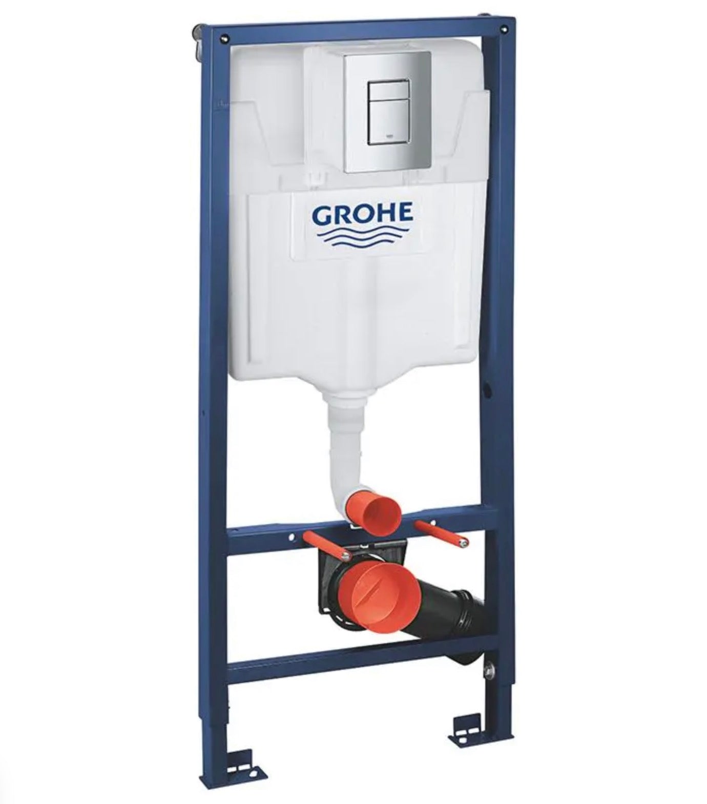 Grohe Rapid SL 3-in-1 Toilet Cistern & Frame - 6/9 Litre - Flush Plate - 3877220A