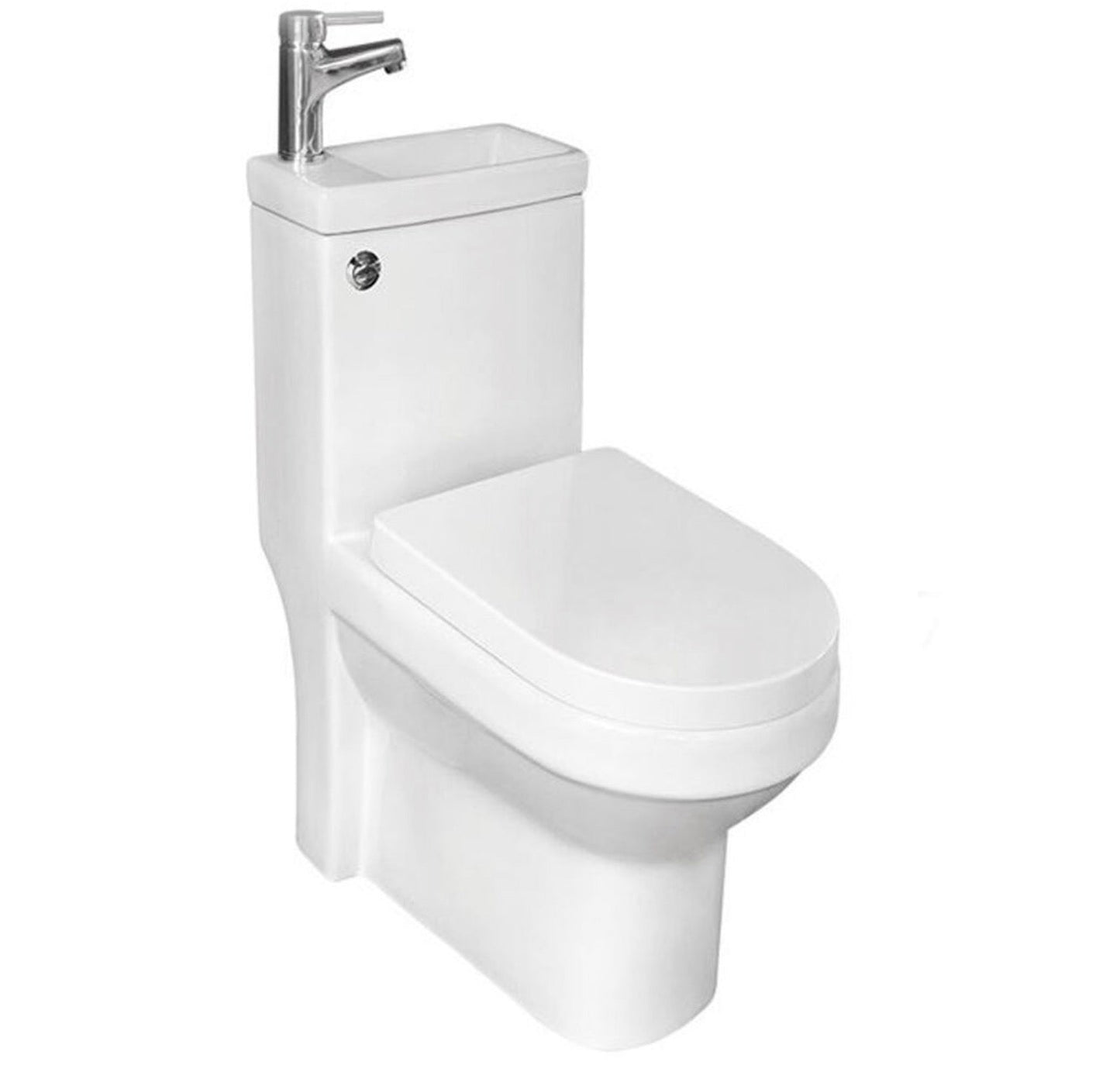 Arley Pro Integrated Toilet Pan With Basin & Tap 23701P2-J