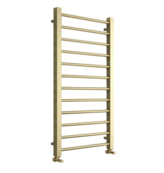 Bewl 1200 x 500mm Designer Rail - Brushed Brass
