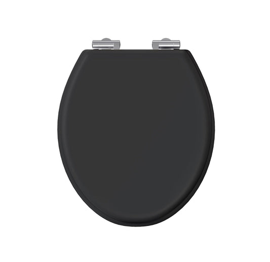 Burlington Guild Soft Close Seat - Matt Black GU6105MB