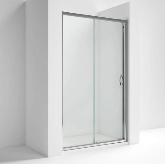 Sliding Door - 1100mm - 6mm - Chrome