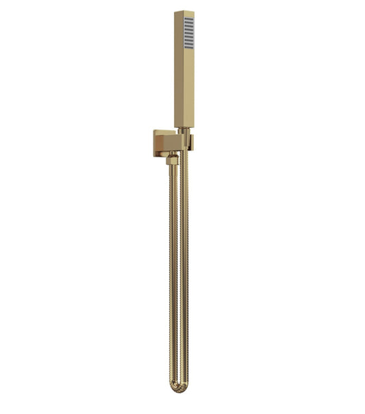 Brushed Brass Shower Handset Kit A8264