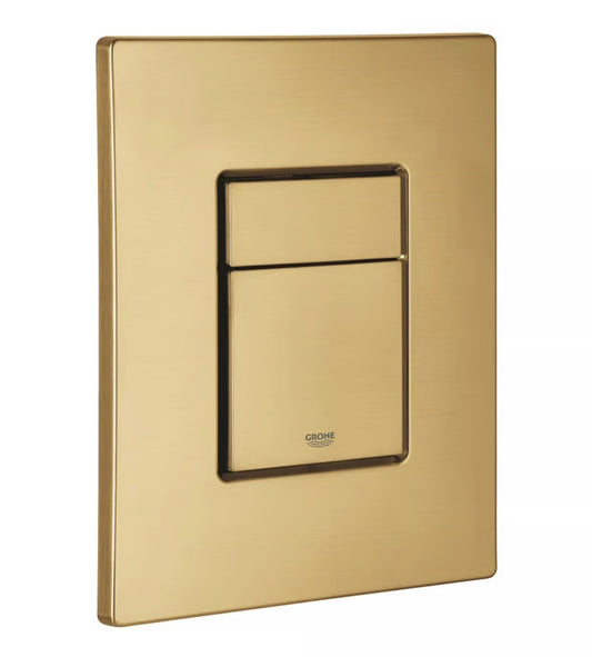 Grohe Skate Cosmopolitan Dual Flush Plate Brushed Cool Sunrise - 38732GN0