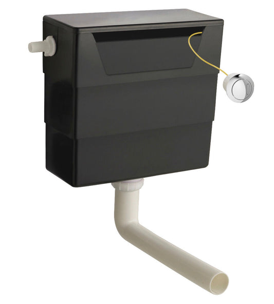 Dual Flush Concealed Cistern with Chrome Flush Button XTY006