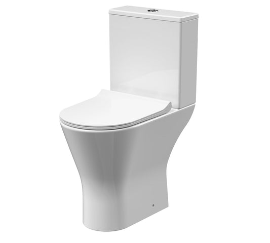 Freya Rimless Close Coupled Toilet NCG350