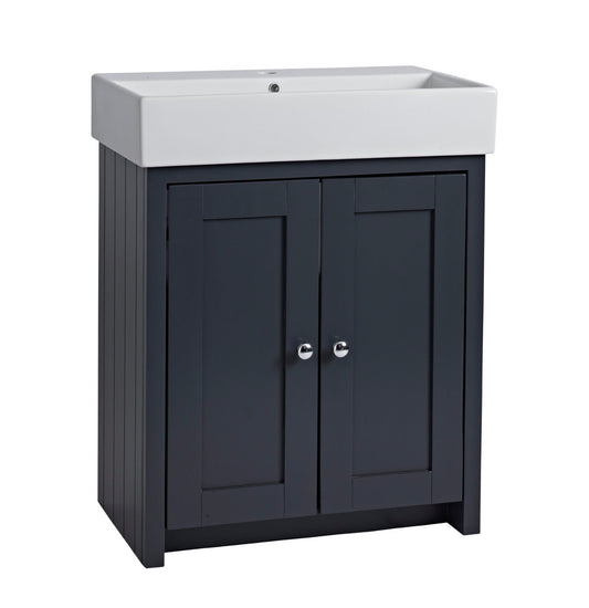 Tavistock Lansdown 700 Vanity Unit - Matt Dark Grey (excl. basin) LAN700B.DGM
