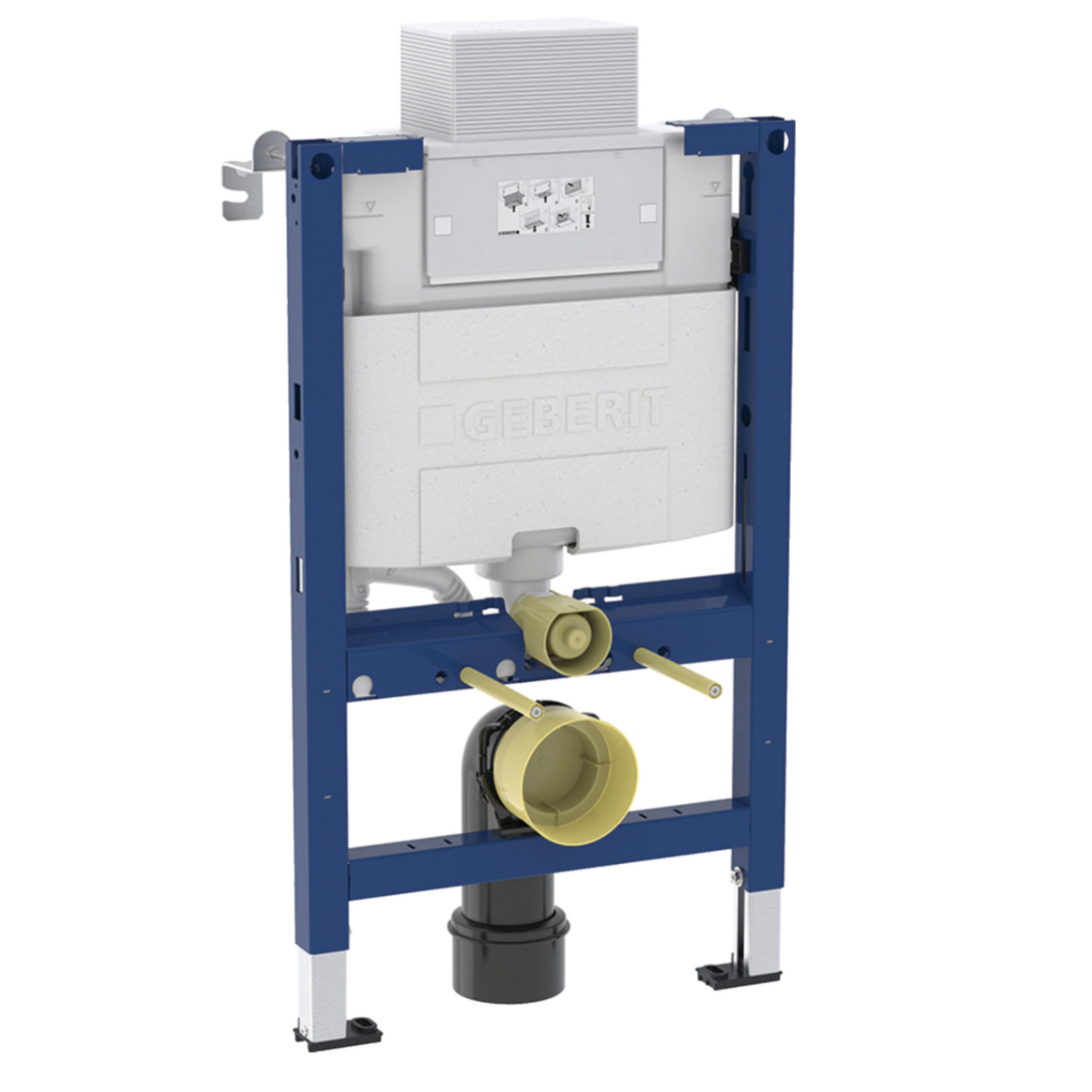 Geberit Duofix Frame 820mm Alpha 120mm Concealed Cistern | Woodford Bathrooms
