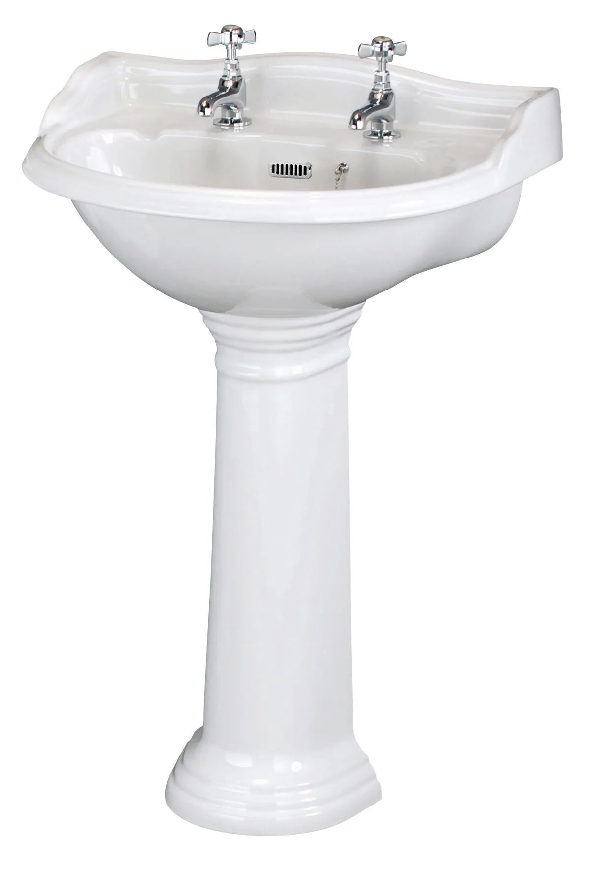 Hudson Reed Chancery 1 TH
600mm Basin & Pedestal