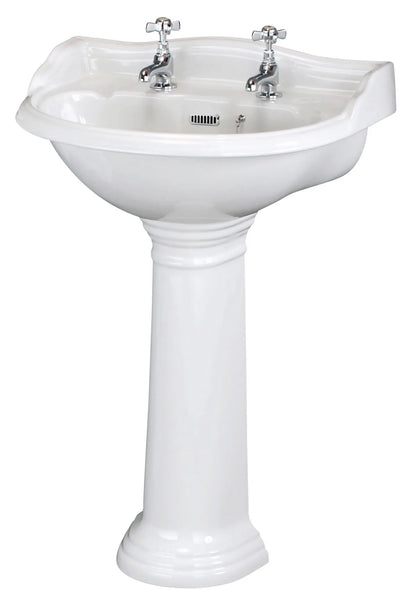 Hudson Reed Chancery 1 TH
600mm Basin & Pedestal