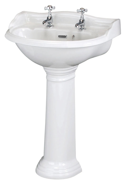 Hudson Reed Chancery 1 TH
600mm Basin & Pedestal