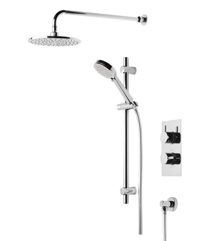 Tavistock dual Button Concealed
Shower, Shower head & riser kit