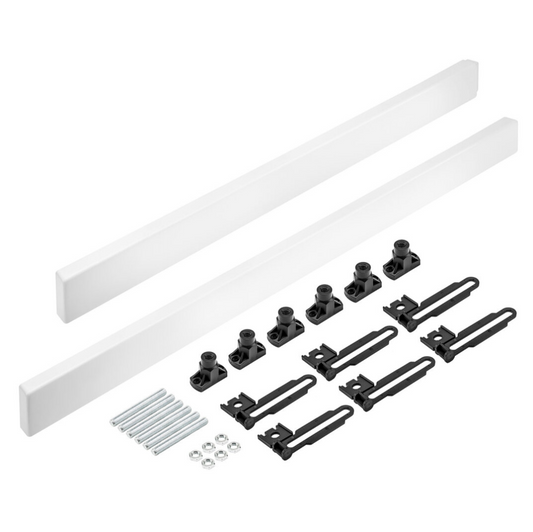 Kartell Square/Rect Easyplumb Kit up to 1200mm | Woodford Bathrooms