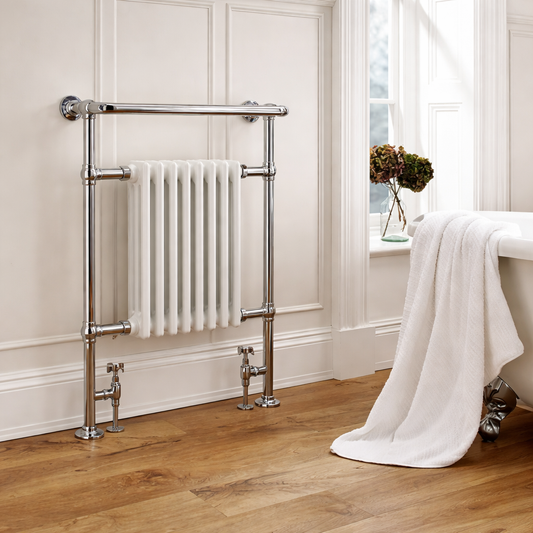 Kartell Crown Floorstanding
Chrome Traditional Towel Rad