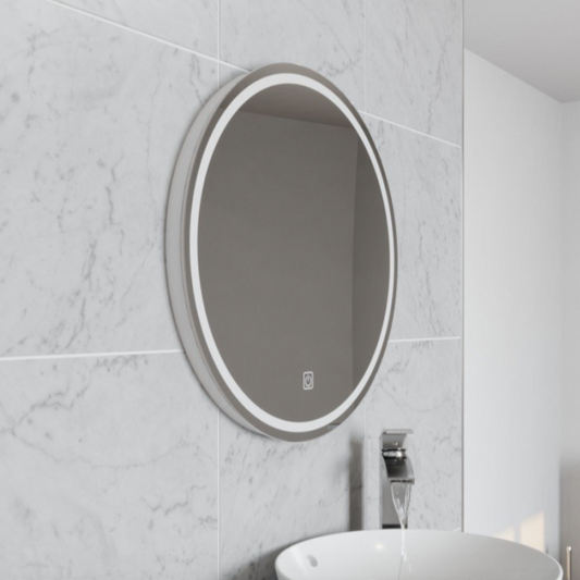 Kartell Vista 600Mm Circular Led Mirror | Woodford Bathrooms