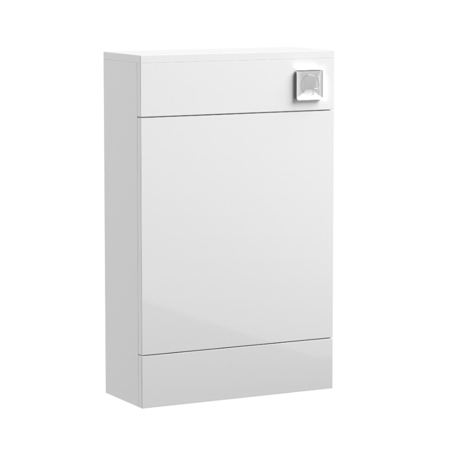 Nuie Eden 500mm Gloss White Floor Standing WC Unit | Woodford Bathrooms