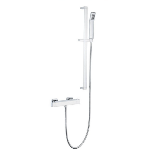 Kartell Pure Bar Shower With Slide Rail Kit | Woodford Bathrooms