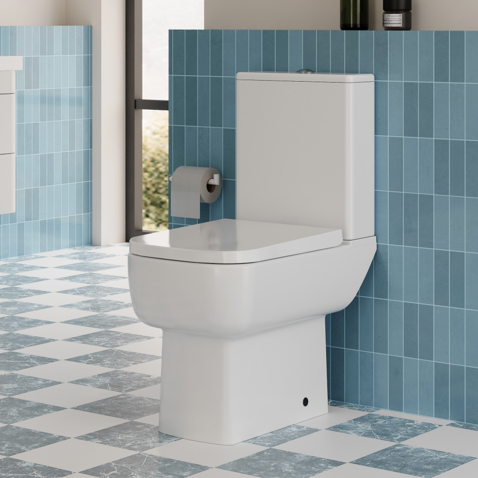 PRO600 Close Coupled Toilet With Soft Close Seat | Woodford Bathrooms