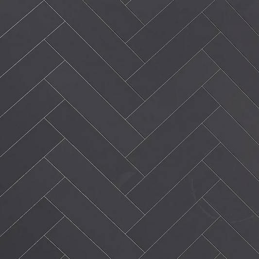 RAK Subway Nero Matt Flat Edge Wall Tiles - Per Sq/M | Woodford Bathrooms